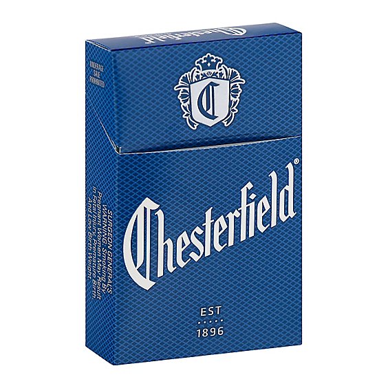 Chesterfield Blauw